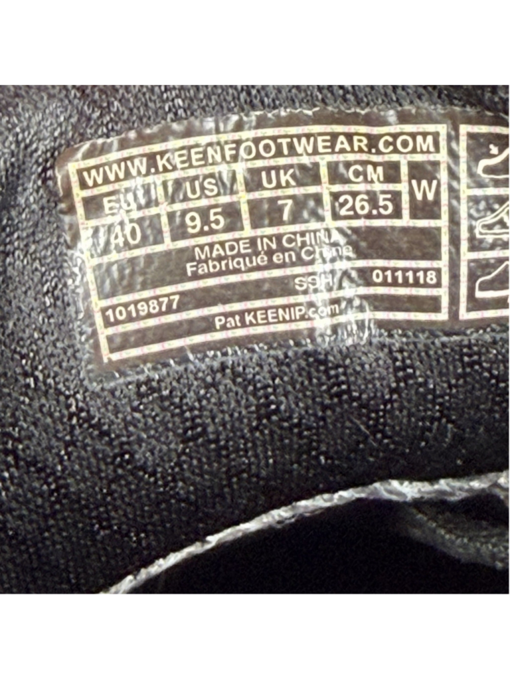 Keen Terradora Black Waterproof Athletic Hiking Sneakers Women's Size 9.5 - Picture 11 of 11